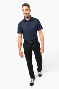 Chemise de travail manches courtes en coton/élasthanne - stretch - Réf: K531 - marque Kariban_4