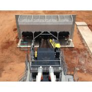 Elkomix-160 centrale à béton fixe - 150 m³/h - capacité trémie 4x30 m³ - malaxeur double arbres_4