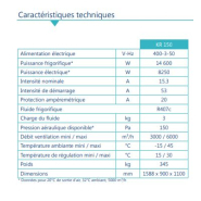 Refroidisseur d'air à forte puissance pour les armoires électriques, les cabines techniques, le shelters - KR 150_4