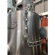 Mélangeur granulateur  inox 300 litres glass vas 300 avec agitateur, jaquette et cadres électriques - C13673_4