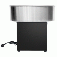 Machine à barbe à papa professionnelle cuve Ø 52 cm - noire_4
