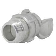 Demi-raccord symétrique avec verrou - DN 20 mm - M 3/4