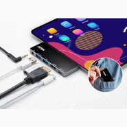 Station daccueil de voyage USB-C avec transfert de puissance_4