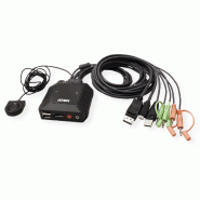 ATEN CS52DP Commutateur KVM hybride DisplayPort 2 ports USB-C_4