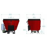 M30s - Mélangeuse agricole Rovibec - capacité de 235 pi3 (6.7 m3) à 278 pi3 (7.9 m3) - acier canadien, vis résistante à l'abrasion, moteur Direct Drive_4