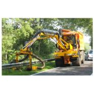 Épareuse Kantonnier - Herder - Portée de 6,70 m - avec fonction d'aspirateur_4