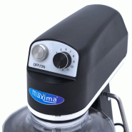 Mixer planétaire - 7 L - jusqu'à 2 kg de pâte - noir mat | Maxima - 09360785_4