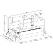 Station de nettoyage Cleancontrol PROFI - Sas d'hygiène pour grandes productions avec désinfection mains et semelles_4