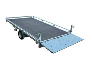 Remorque pour espace vert - 3,45 X 1,85 M - 1350 KG - ÉRDÉ PLBH 340_4