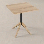 Table Oslo - Restootab - Style scandinave, bois et fer, plateaux sur mesure_4