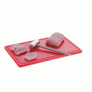 Planche à découper PRO 53x32 W-R A120511 Bartscher - Rouge_4