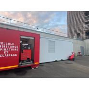 Bungalow monobloc ou juxtaposable standard - dimensions 6050x2450x2730mm - structure galvanisée avec isolation et équipements électriques_5