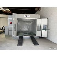 Cabine de peinture automobile sur sous-bassement