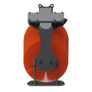 Brosse rotative pour balayage sur tout terrain