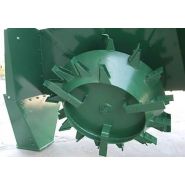 Smb 2 - cureuses de fossés et rigoleuses Sovema - poids 640 à 1523 kg - roue principale et disque avec couteaux_4