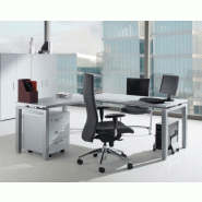 Bureau d'angle Quadra - Mobel Linea. - Blanc 9010, 160, Gauche_0