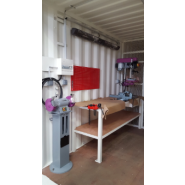 Conteneur atelier sur mesure - espace personnalisé sans permis de construire_4