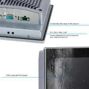 Panel PC industriel fanless 12.1 pouces 16:10 WXGA pour HMI, supervision et automatisation - EVI-12WAC-12th - Intel Core 12e génération_4