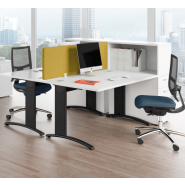 Bureau open space modulaire et fonctionnel - pieds fixes ou réglables - ÉLISE+ Columbia_4