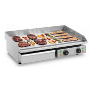 Plaque à snacker électrique avec 2 zones chauffantes de 73 cm_4