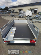 Remorque freinée aluminium - Saris - DV135 - 1 essieu freiné - PTAC : 1350 kg - 255 x 133 cm - Référence : MC 255 133 1350 1_4
