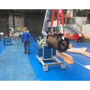 Mini-grue performante pour opérations en espace réduit