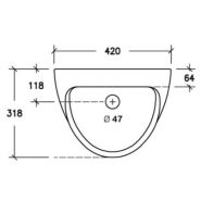 Urinoir Magic - Céramique Premium Sans Eau - Technologie à Membrane econstop® - Design Contemporain_4