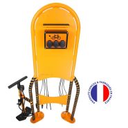 Borne de réparation et de recharge en libre-service pour vélo