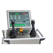 A4000 - Pupitre de commande connecté par câble - Walischmiller Engineering GmbH avec écran et joysticks_4