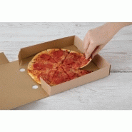 Carton à pizza kraft fiesta green 23cm