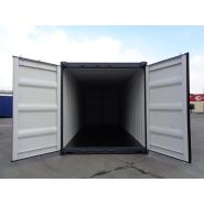 Container maritime 20 pieds Double Door parfait pour le chargement et le déchargement des marchandises en FIFO_4