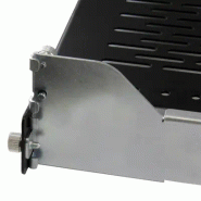 ÀÉtagère Coulissante Ventilée 2U pour Rack Serveur avec Bras de Gestion des Cbles - Profondeur de Mo_4