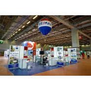 Montgolfière géante personnalisable pour promotion de marque