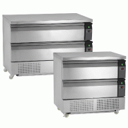 Soubassement réfrigéré UD2-2  Uni-Tiroir GN2/1 pces Inox TEFCOLD_4