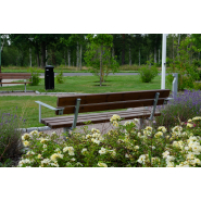 Banc public Ekeby réf 8042424 - Hags - montage en 1 heure, 1760 mm de longueur_4