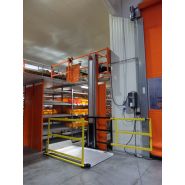 Élévateur mezzanine hydraulique - flux logistiques intérieur/extérieur -  DHOLLANDIA DH-VZK_4