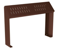 Assis-debout Venise - Structure et assise en acier - 1200mm de longueur - Fabrication Française_4