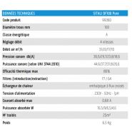 Sitali DF100 Pure - VMC décentralisée à double flux croisé - Olimpia Splendid - silencieux 18.6 dB(A) - purification et filtration F7_4