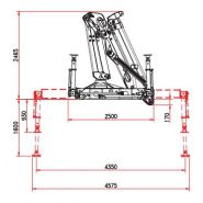 W 130 S3 - Grue auxiliaire Bob Spa - Capacité de levage 130 kNm avec extensions hydrauliques et rotation 425°_4