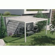 Pergola bioclimatique adossée éco - 4000 / 4000_4