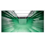 Remorque agricole Juscafresa avec bâche à déplacement manuel