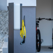 Borne de recharge en copropriété HAGER Witty Start 22kW - Triphasé - Compatible Linky - Accès sécurisé par clés_4