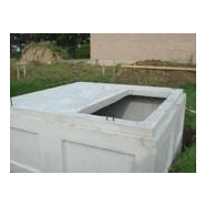 Caves enterrées - cavette monobloc en béton hydrofugé - garantie étanche et naturellement tempérée_4