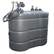 Cuve à fioul double paroi 1500L DISTRIFIOUL - Pompe 56L/min, volucompteur électronique et jauge mécanique_4