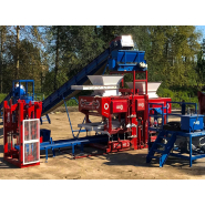Machine à briquettes automatique PRS-402 - Production de 300 m² de pavés en 8 heures - Système semi-automatique_4