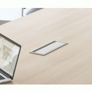 Table de réunion Yan - MDD - Oui, Blanc Pastel, Alu, 280_4