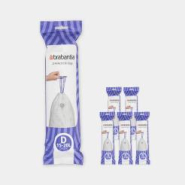 Sacs poubelle PerfectFit -Code D (15-20 litres) Brabantia - 6 Rouleaux de 20 sacs_4