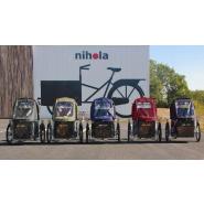 Triporteur Nihola Cargo Family (musculaire) - Confort et Sécurité pour Toute la Famille_4