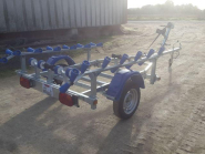 Porte-bateau pneumatique multirouleaux - SW345 - PTAC : 500Kg - 1 essieu - Référence - G500J12 - Sun Way_4