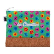 Trousse de maquillage personnalisée - polyester RPET 600D et liège naturel - impression sublimation_4